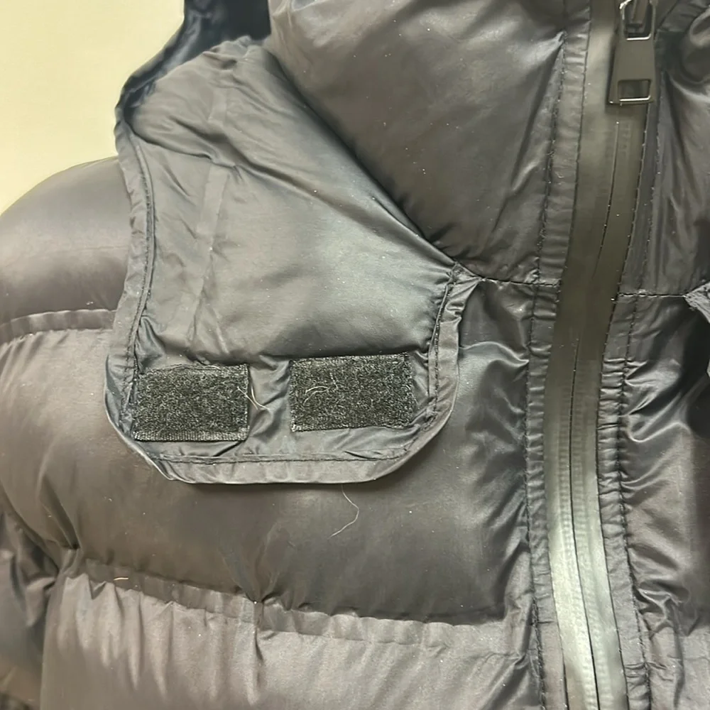 Zara Black Puffer Jacket, Size M - Picture 9 of 11